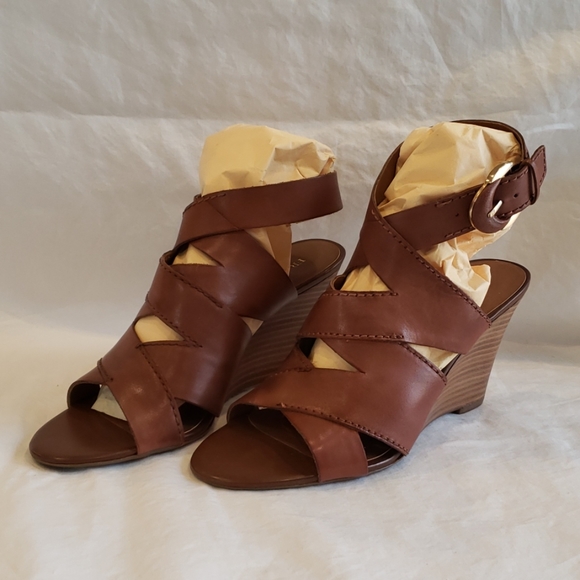 Franco Sarto Wedge Heeled Sandals - Picture 1 of 9